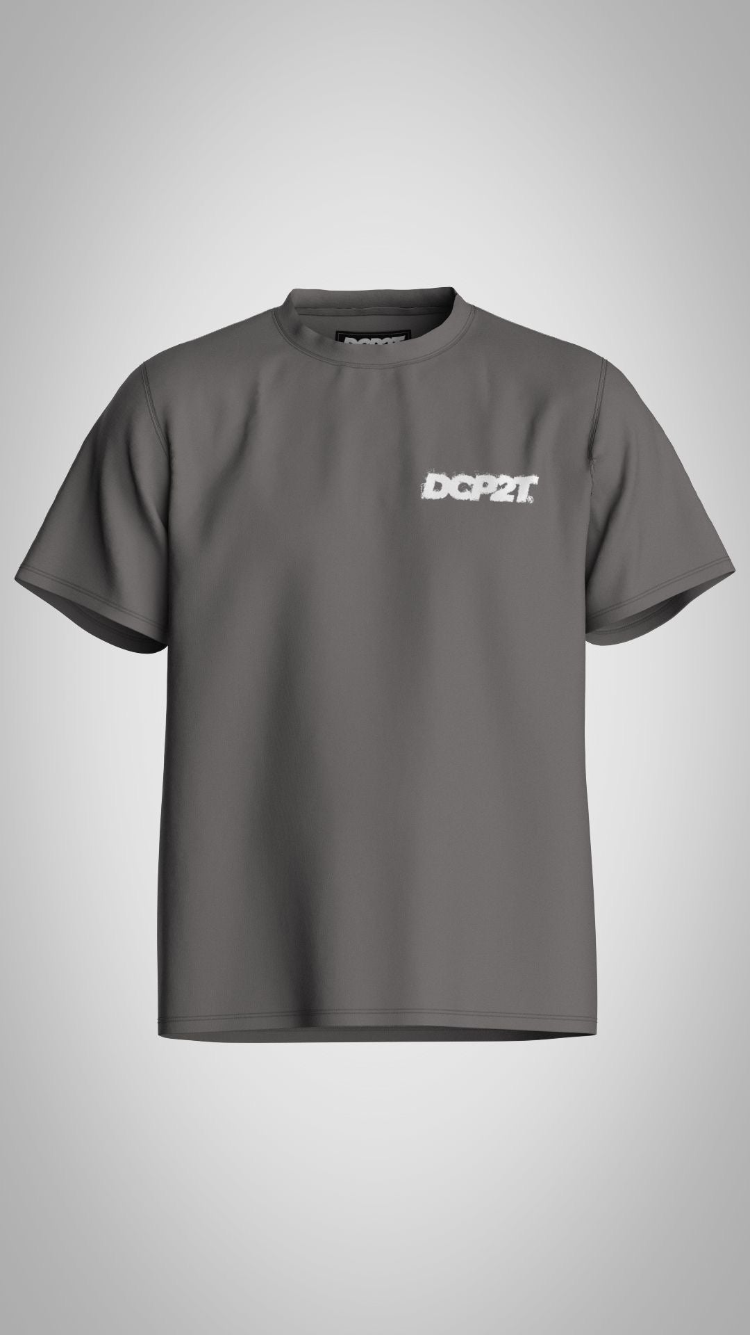 T-shirt Pardon gris